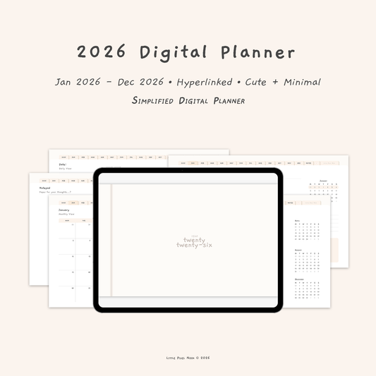 2026 Digital Planner